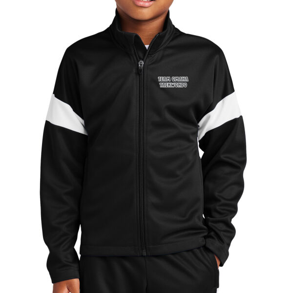 Sport Tek Youth Travel Full Zip Jacket Thumbnail